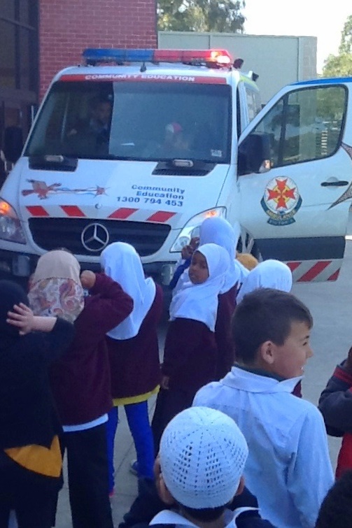 Ambulance Victoria Visits the Foundation Students